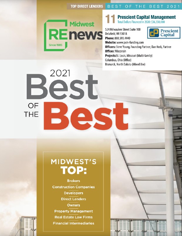 RE News Best of the Best Magazine cover 2021